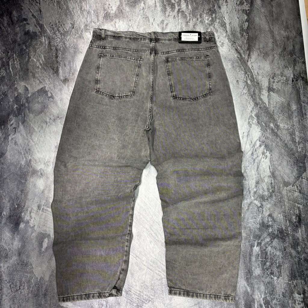Jean Baggy gris