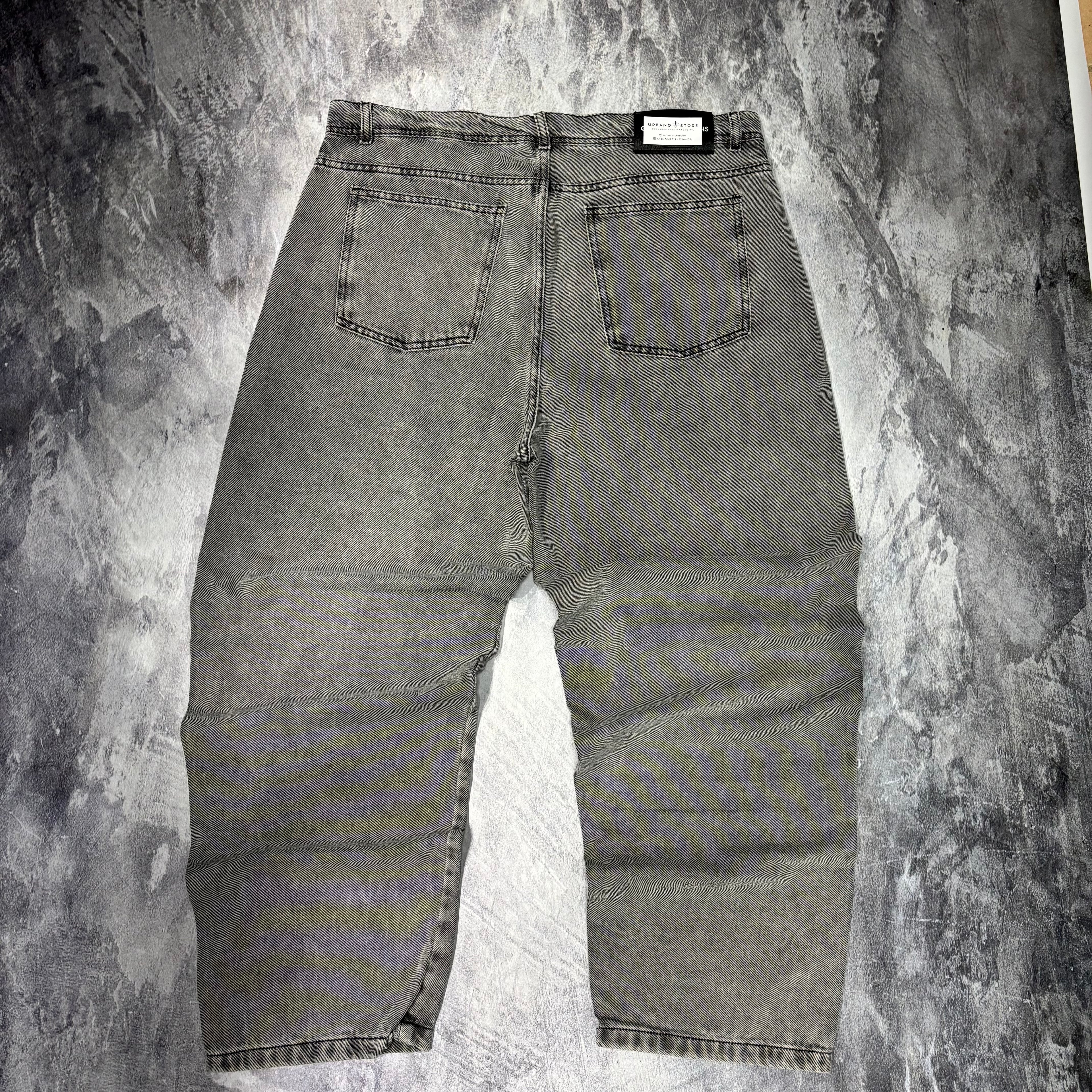 Jean Baggy gris