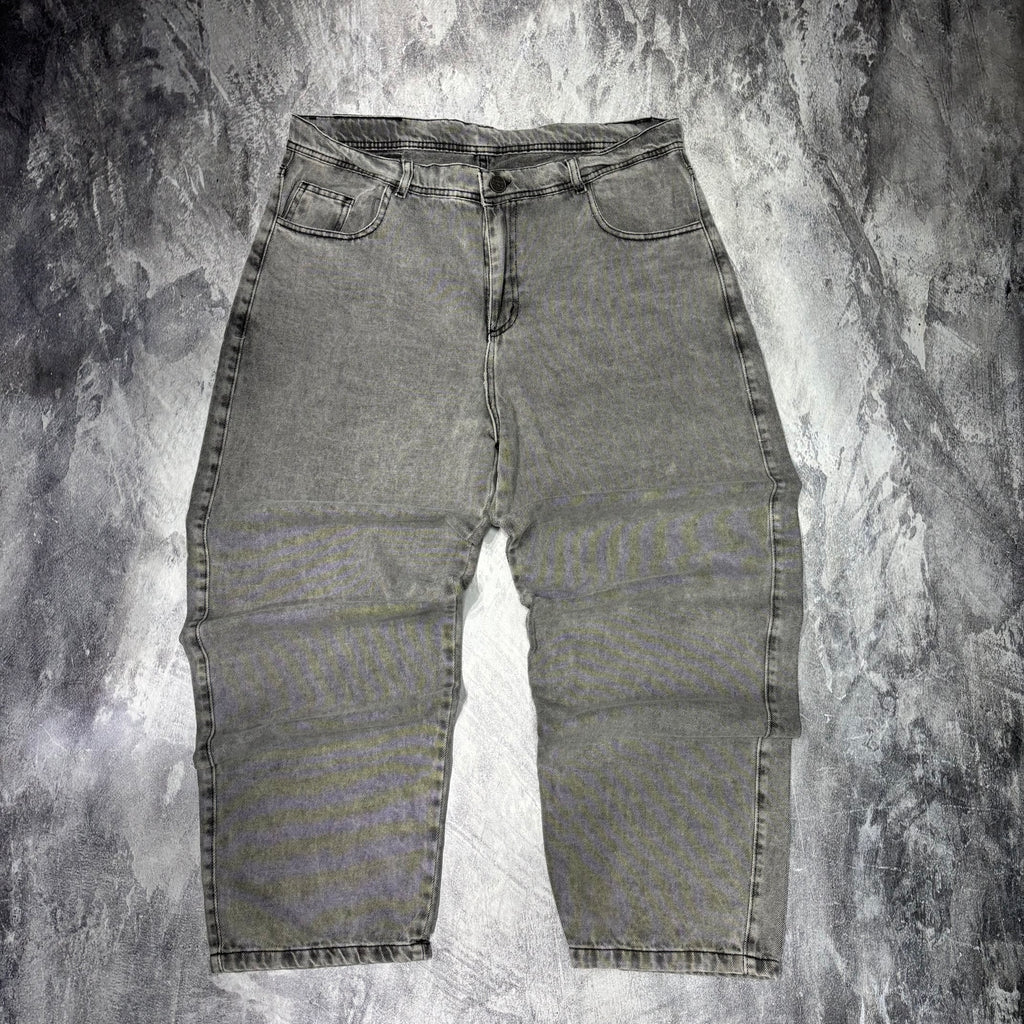Jean Baggy gris