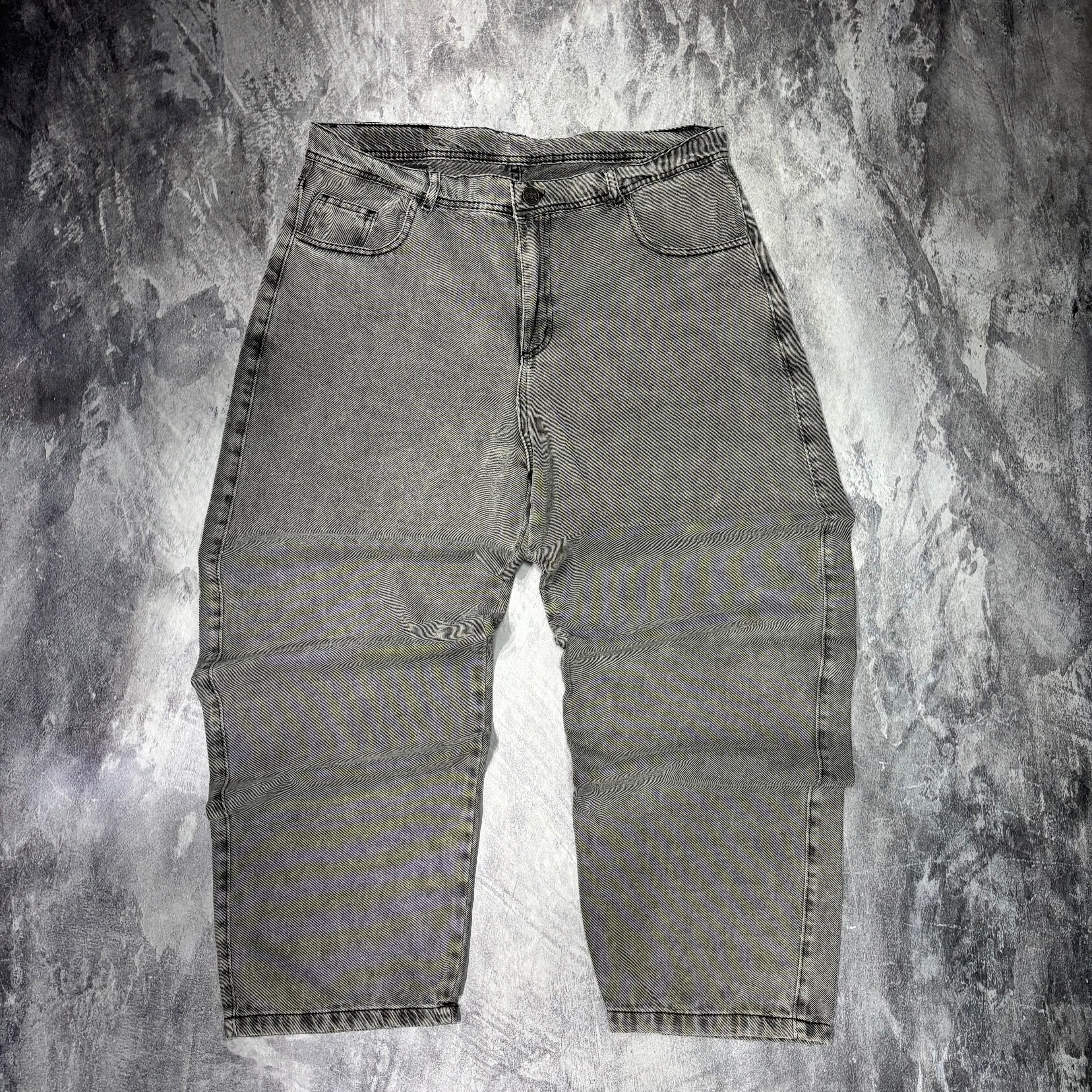 Jean Baggy gris