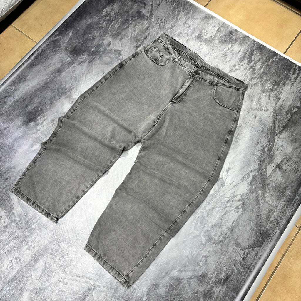 Jean Baggy gris