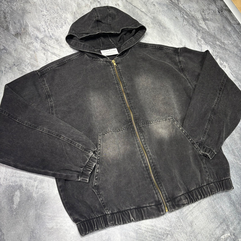 Campera de Jean boxy