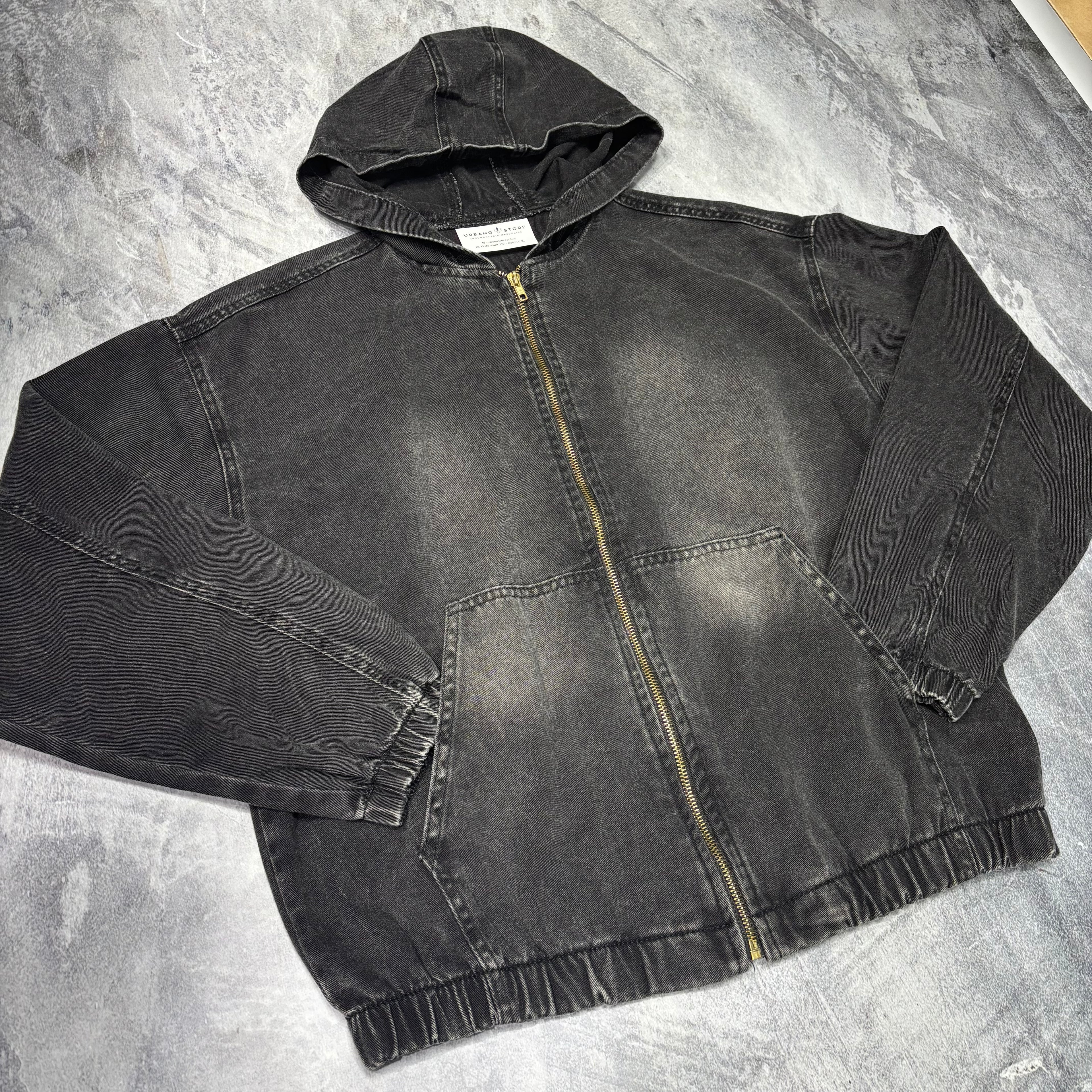 Campera de Jean boxy