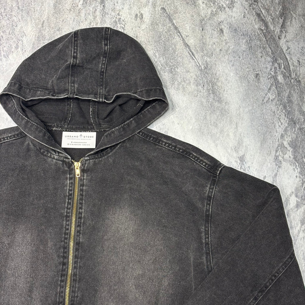 Campera de Jean boxy