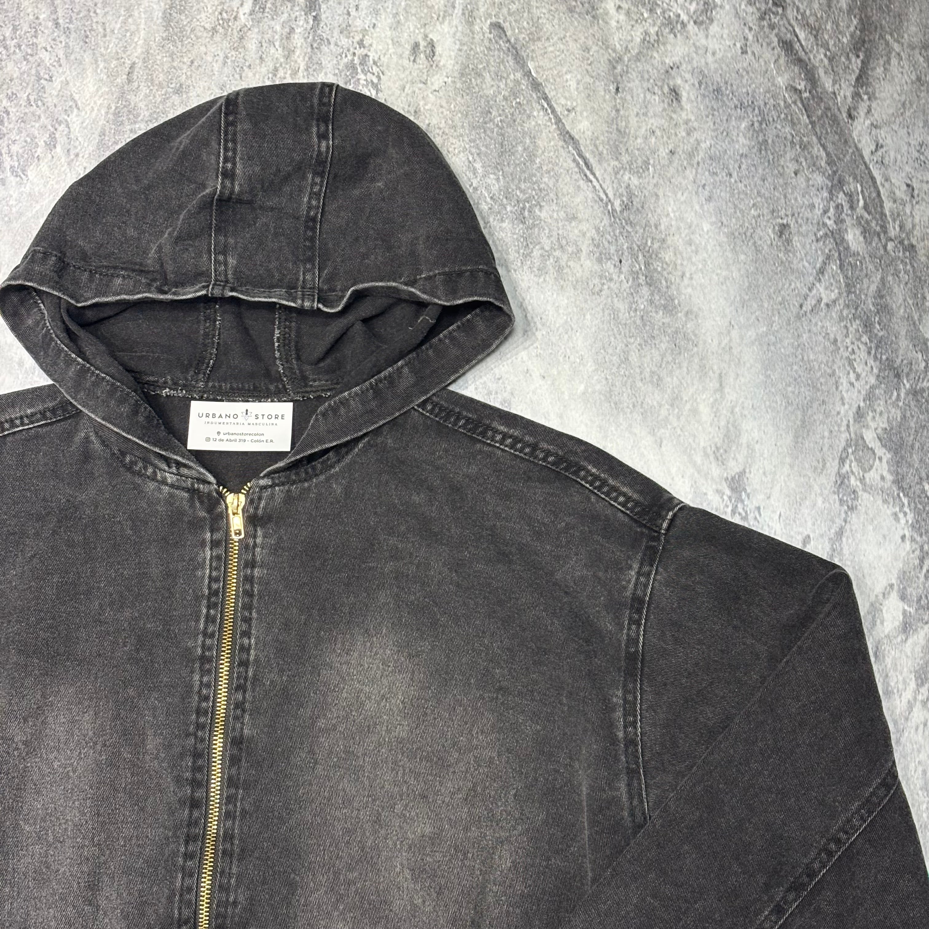 Campera de Jean boxy