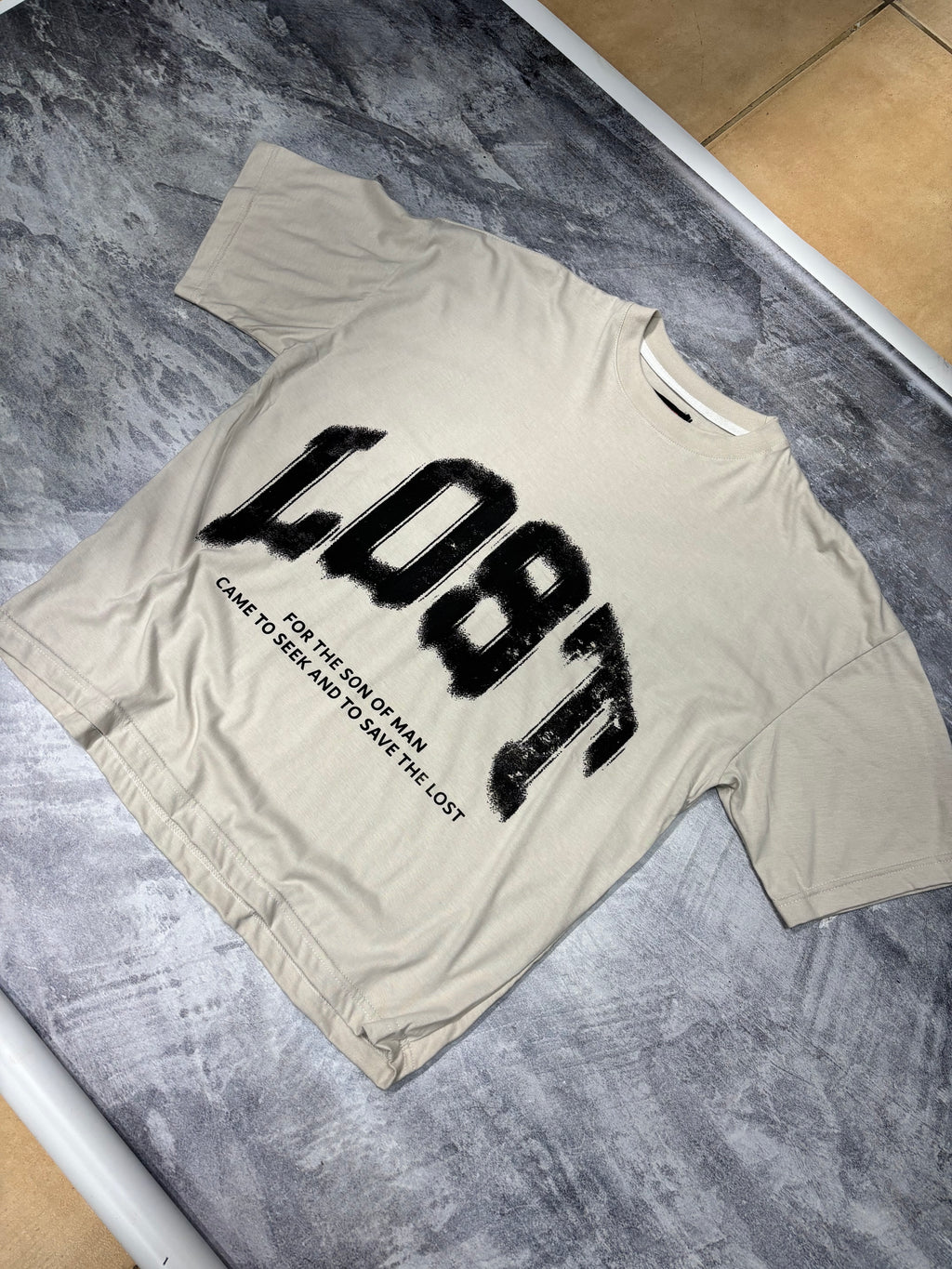 Remera boxy L08T
