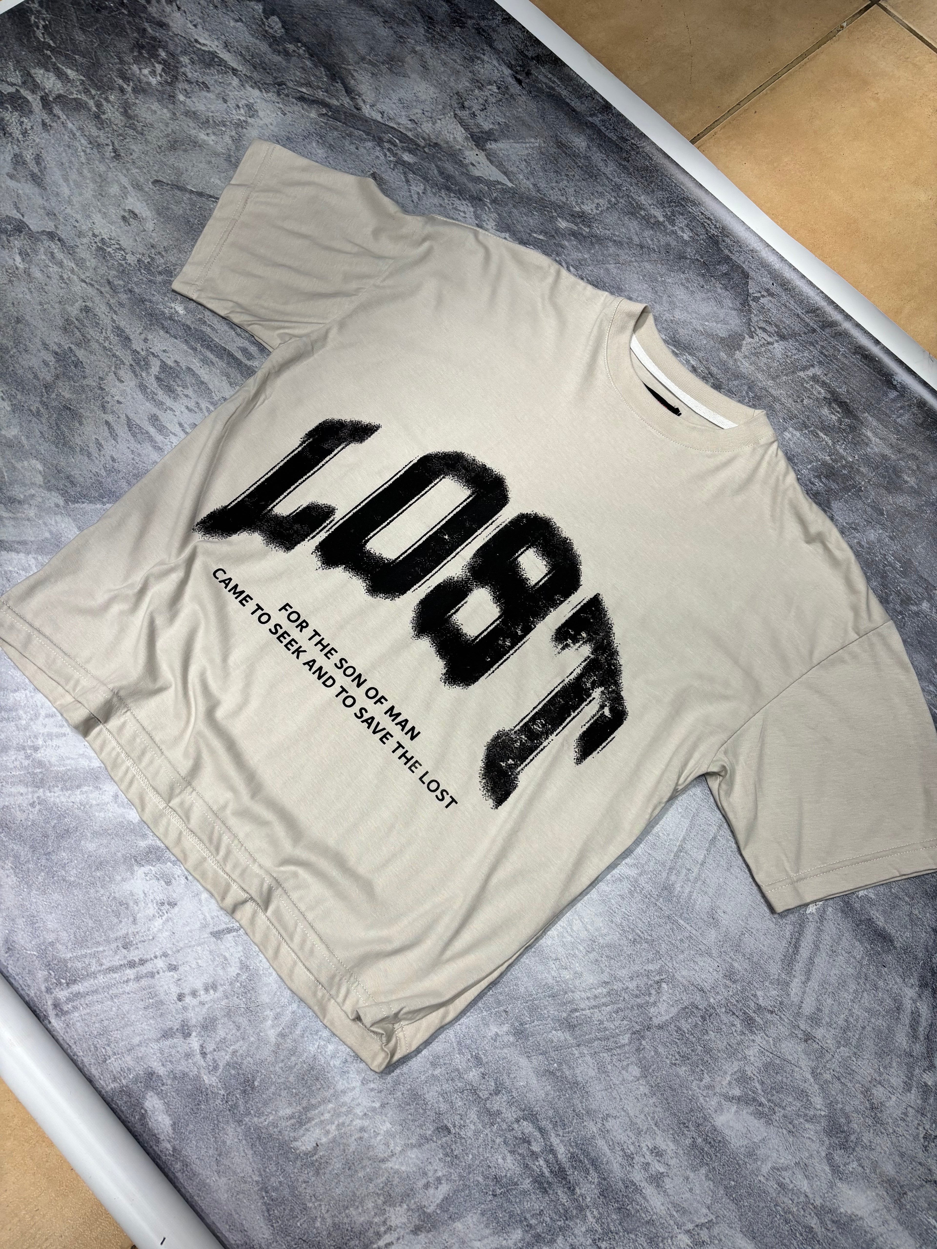 Remera boxy L08T