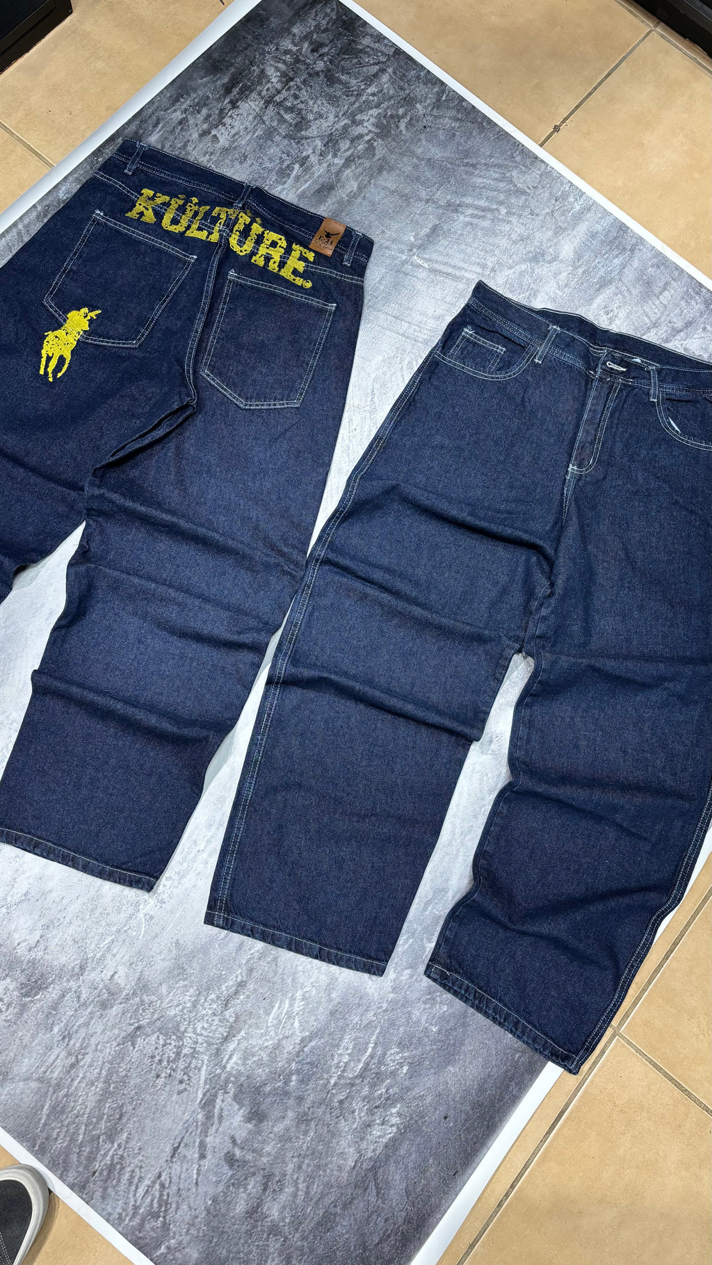 Jean baggy polo